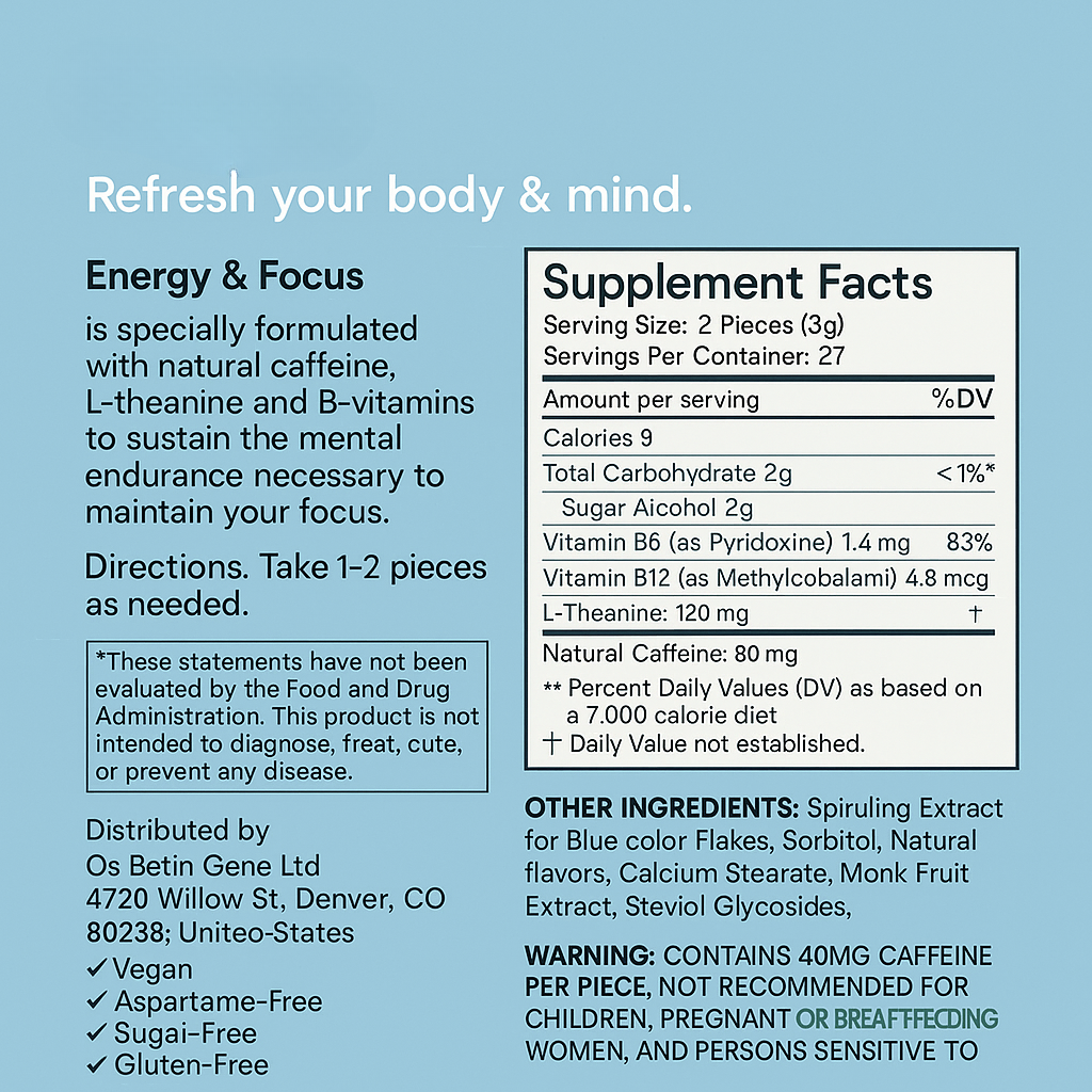 Zeal™ Caffeine Gum